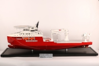 custom made model of 143m Offshore Support Vessel Far Sentinel